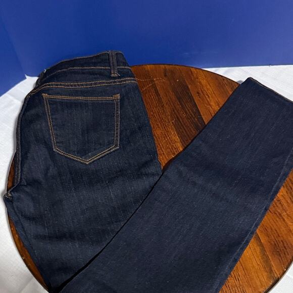 Love Culture Dark Blue Straight Leg Jeans - Picture 2 of 6